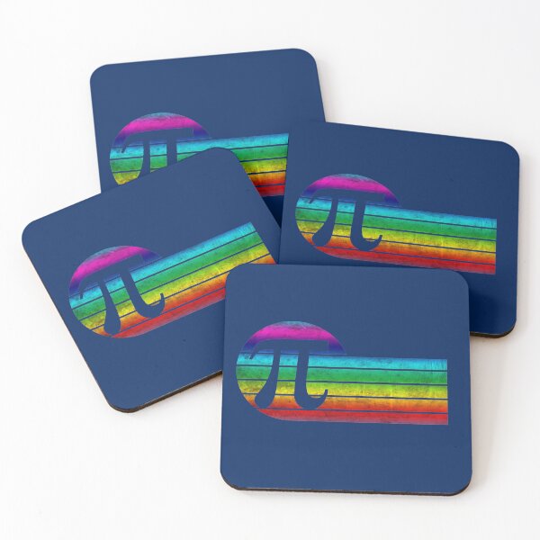 Item preview,  PI DAY Rainbow Stripes Distressed Simple Elegant designed and sold by Greenbaby.