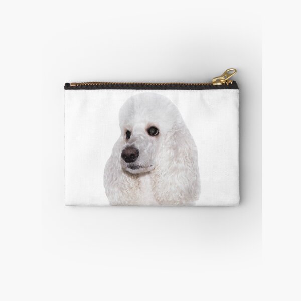 Item preview, the head of the white royal poodle looks to the left designed and sold by nataliavavilina.