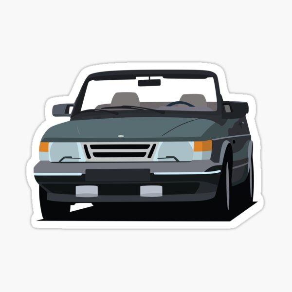 Saab 900 Sticker