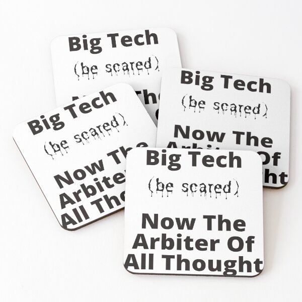 Item preview, Big Tech Now The Thought Police designed and sold by StormyMuse.