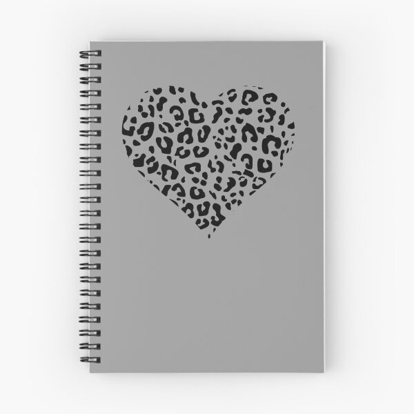 Item preview, Black Cutout Leopard Print Heart designed and sold by Bumblefuzzies.