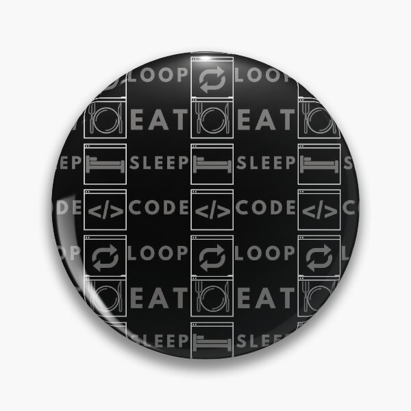 Item preview, Eat Sleep Code Loop designed and sold by notakename.