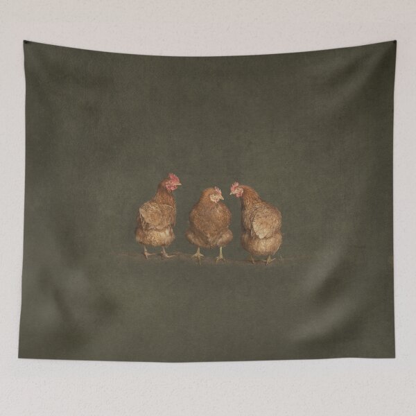 Item preview, Three Wise Hens designed and sold by thechookhouse.