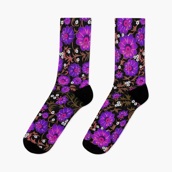 Item preview, khokhloma flower violet designed and sold by Aleks96.