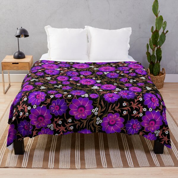 Item preview, khokhloma flower violet designed and sold by Aleks96.