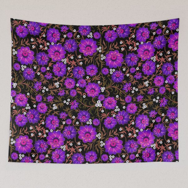 Item preview, khokhloma flower violet designed and sold by Aleks96.