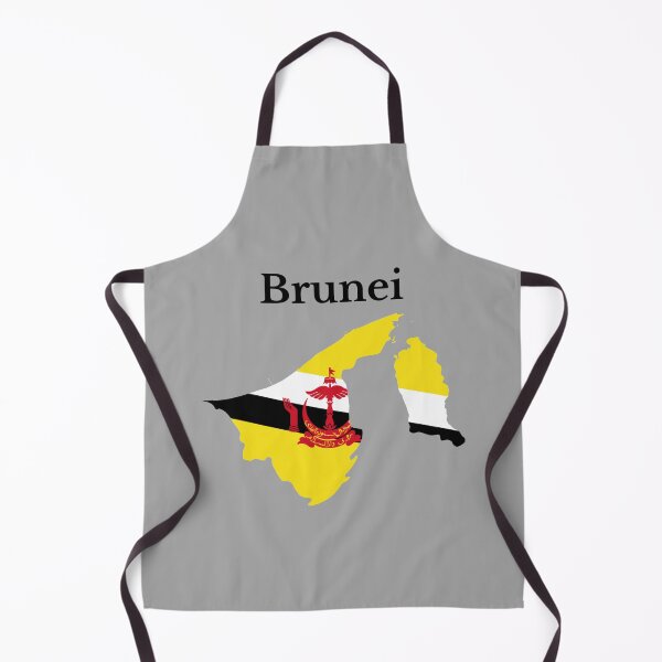 Item preview, Brunei Flag Map designed and sold by marosharaf.