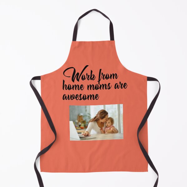 Item preview, "Work From Home Moms Are Awesome." Mom, baby, work at home --- Mothers are fierce angels designed and sold by JoelsCorner.