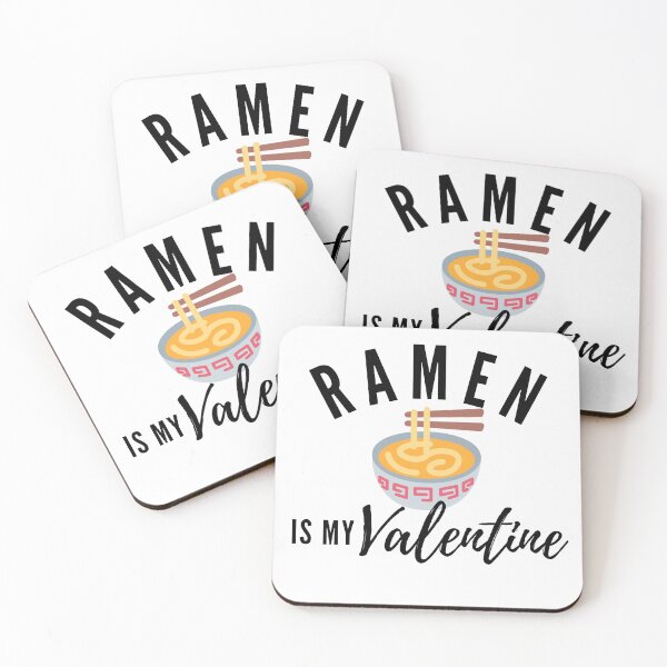 Item preview, ramen is my valentine designed and sold by tali-smith.