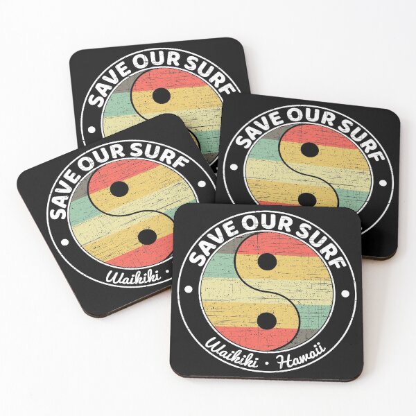 Item preview, Save Our Surf - Retro Vintage Yin Yang designed and sold by JordanHolmes.