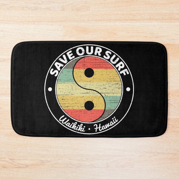 Item preview, Save Our Surf - Retro Vintage Yin Yang designed and sold by JordanHolmes.