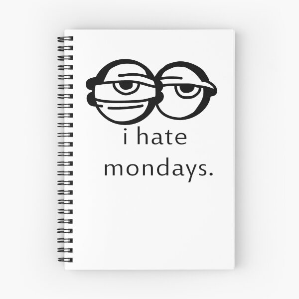 Item preview, i hate mondays so much  designed and sold by Sikee.