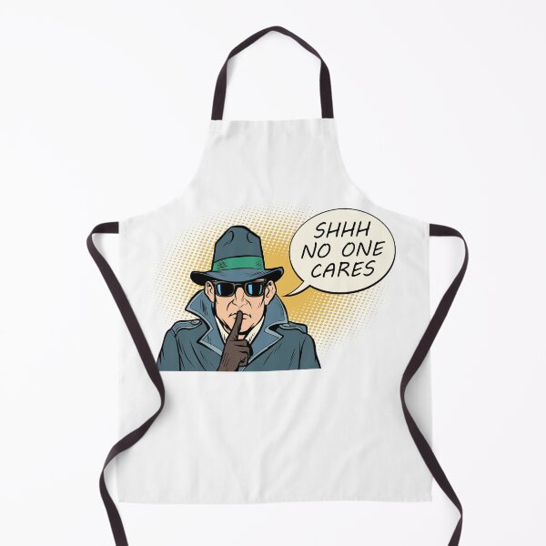 Item preview, SHHH NO ONE CARES designed and sold by Graykat.