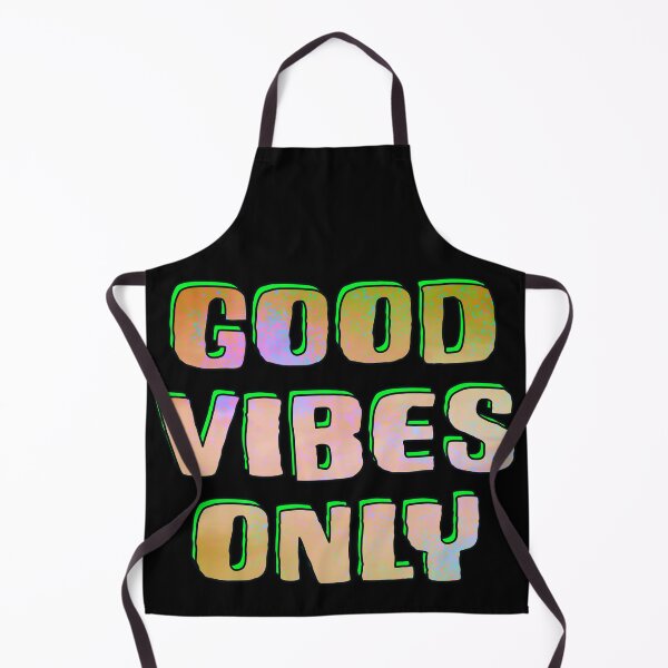 Item preview, Good Vibes Only Colorful Text designed and sold by Punderstandable.