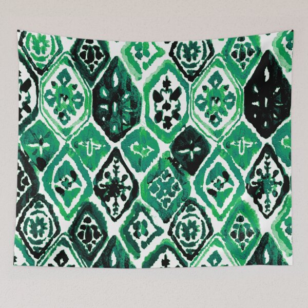 Item preview, Forest green seaside print designed and sold by peggieprints.