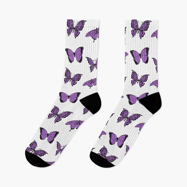 Item preview, Purple Butterfly Emoji Purple Butterflies designed and sold by TheButtonCrew.