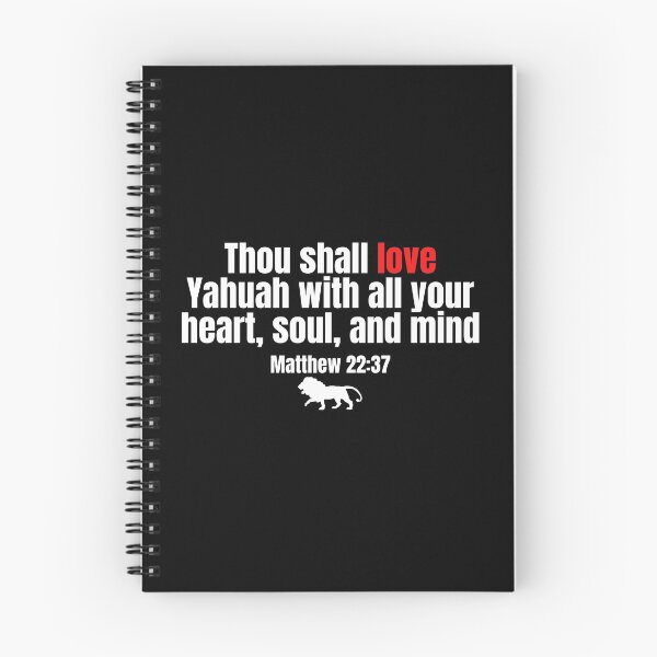 Item preview, Thou Shall Love Yahuah With All Your Heart, Soul, and Mind designed and sold by DaughterofYah.