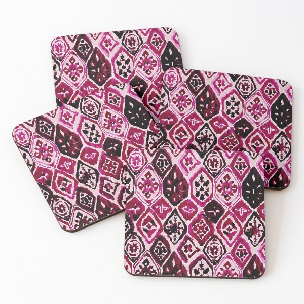 Item preview, Magenta blush seaside print designed and sold by peggieprints.