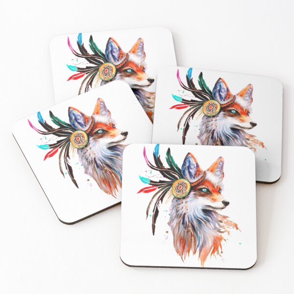 Item preview, Tribal Fox designed and sold by Bright Dreamer.