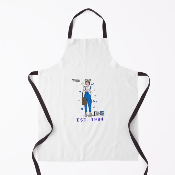 Item preview, Est. 1984. Blue workers Anime girl blue collar designed and sold by Mydogheart4you.