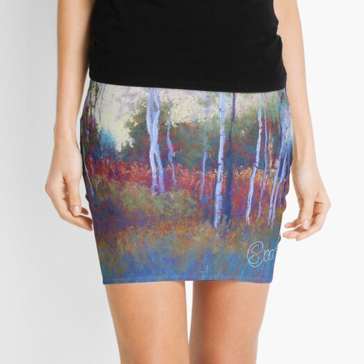 Original Art: Birch Clearing Mini Skirt