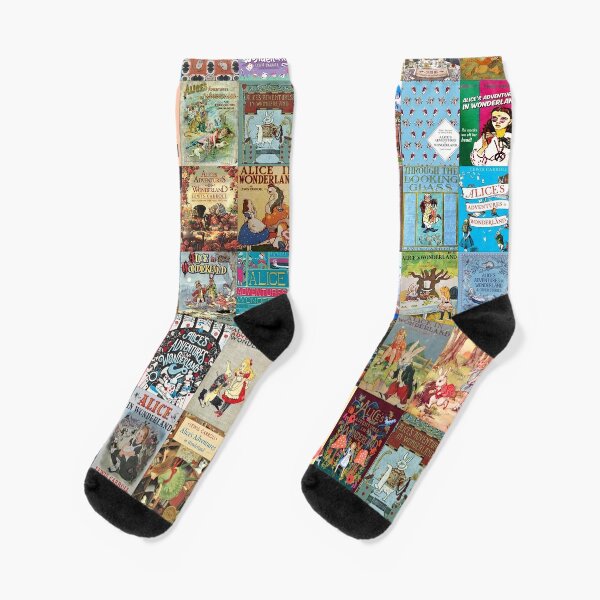 ASOS Disney Alice I Would Rather Be In Wonderland Ankle Socks