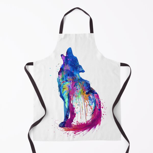 Item preview, Howling Wolf Watercolor designed and sold by Bright Dreamer.