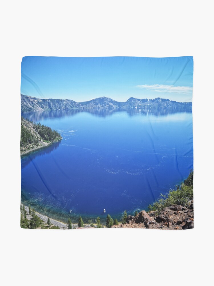 Alternate view of Crater Lake National Park Scarf