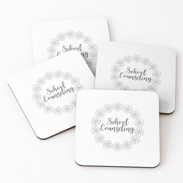 Item preview, School Counseling 2021 Gift Guidance Counselor Love Cute Daisies Floral Circle designed and sold by natalieritchie.