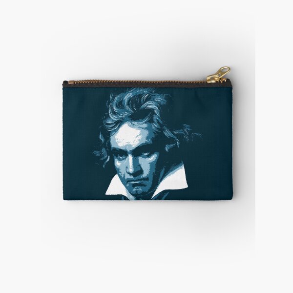 Item preview, Ludwig van Beethoven Dark Blue Portrait designed and sold by zavadadesigns.