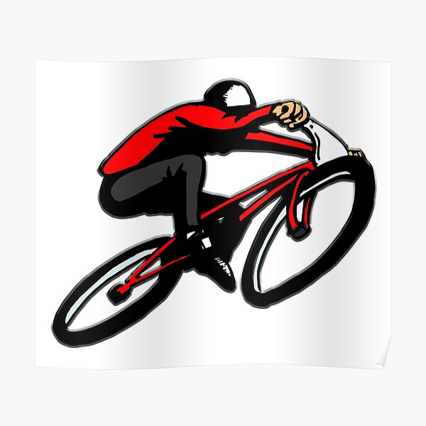 BMX Rider Poster