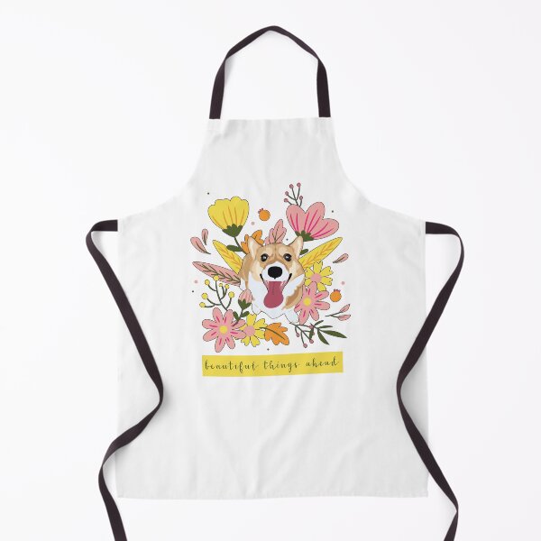 Item preview, Positivity Corgi - Beautiful Things Ahead designed and sold by MaplewoodMerch.