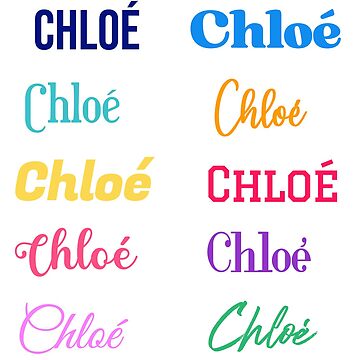 Chloe Name Logo - Name Logos