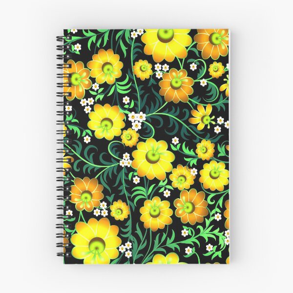 Item preview, khokhloma flower  yellow designed and sold by Aleks96.