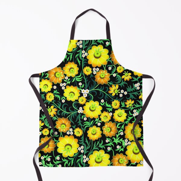 Item preview, khokhloma flower yellow designed and sold by Aleks96.