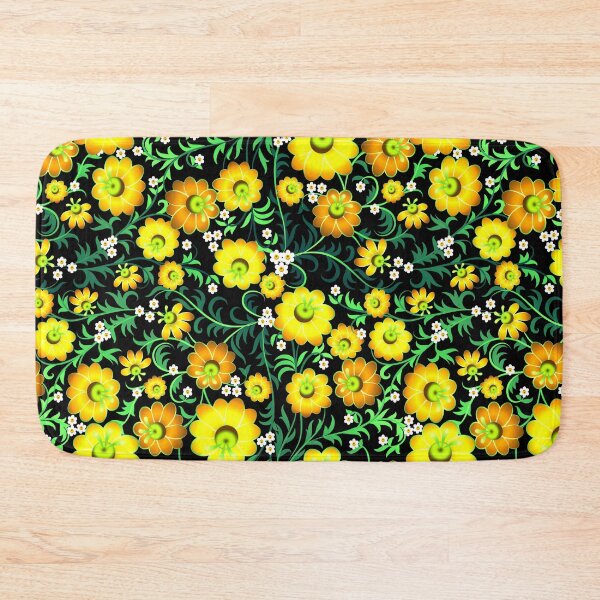 Item preview, khokhloma flower  yellow designed and sold by Aleks96.