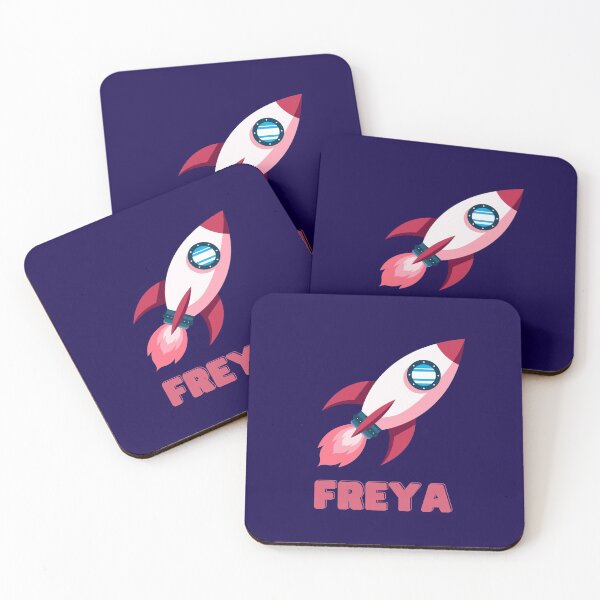 Item preview, Freya Personalised Spaceship designed and sold by melbournegirl.