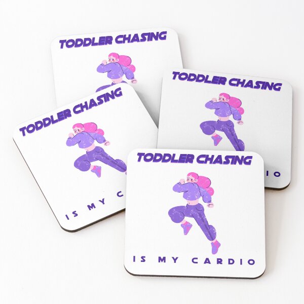 Item preview, Toddler Chasing Is My Cardio - Fun Babysitting Design designed and sold by Clothing-Guru.