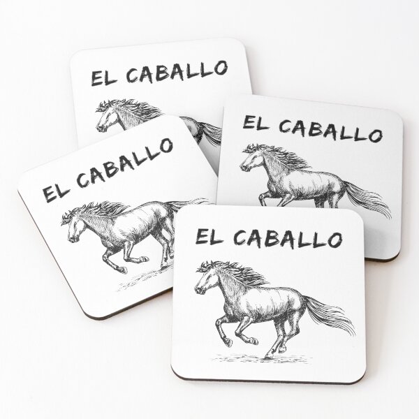 Item preview, El Caballo - The Horse - Stallion - Cuban saying designed and sold by Ausome  Behavior.