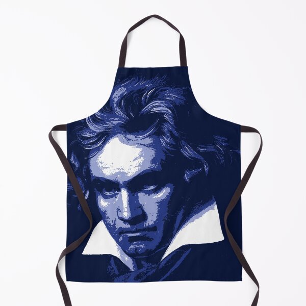 Item preview, Ludwig van Beethoven Navy Portrait designed and sold by zavadadesigns.