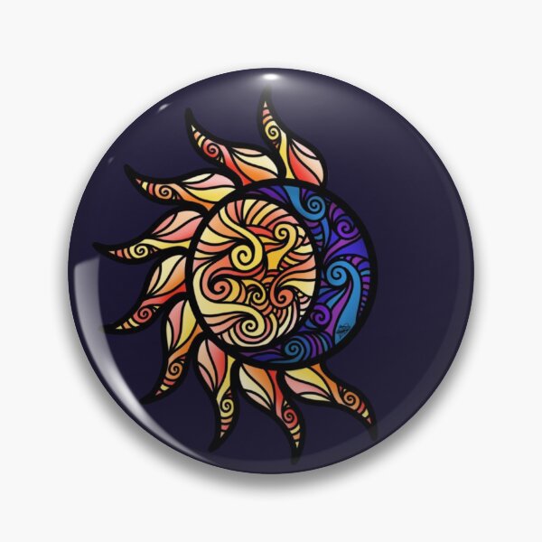Item preview, Sun and Moon designed and sold by MexicanOkami.