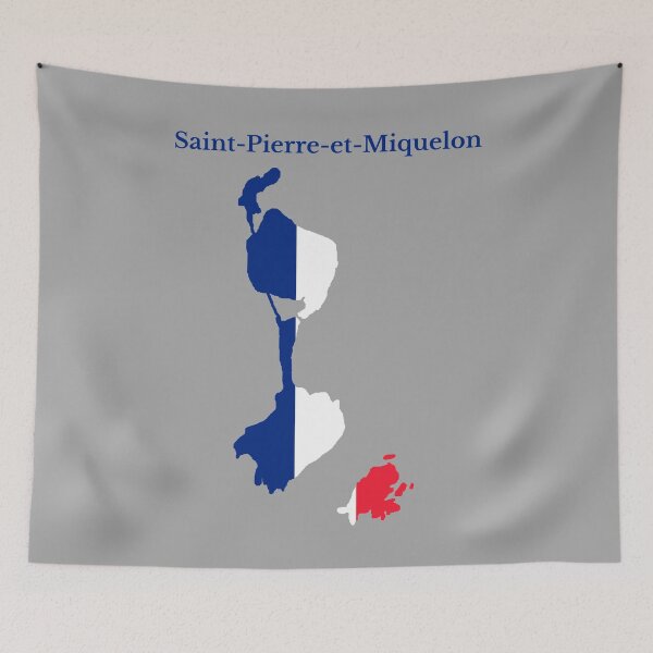 Item preview, Saint Pierre and Miquelon Map, France, French Territory designed and sold by marosharaf.