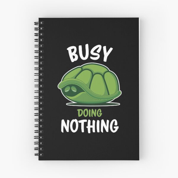 Item preview, Busy Doing Nothing Turtle designed and sold by RamiBeans.