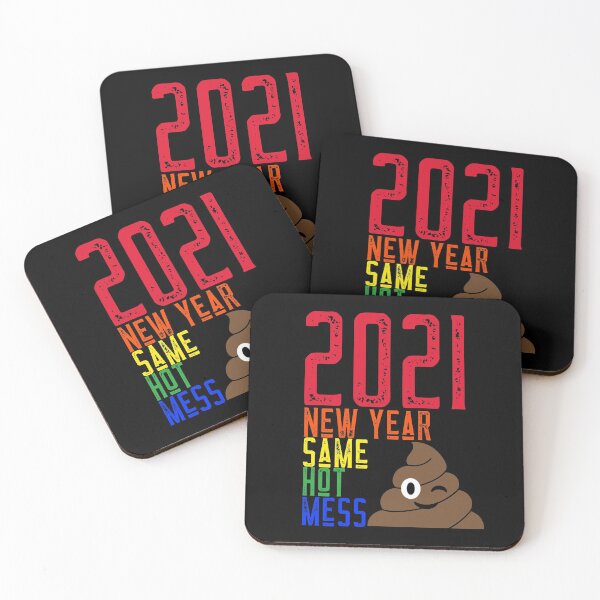 Item preview, 2021 New Year Same Hot Mess designed and sold by alancrapopod.