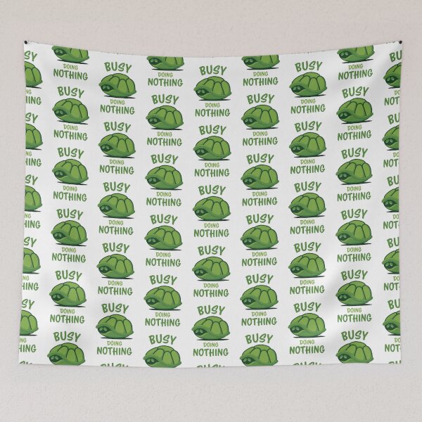 Item preview, Busy Doing Nothing Turtle designed and sold by RamiBeans.