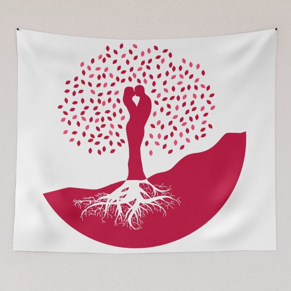 Item preview, Valentines day red love tree designed and sold by Astralia.