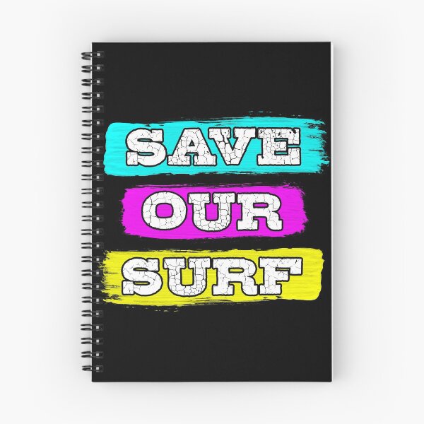 Item preview, Save Our Surf - CMYK Paint Strokes designed and sold by JordanHolmes.