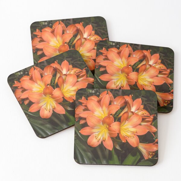 Item preview, large orange flowers surrounded by green foliage designed and sold by nataliavavilina.