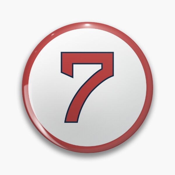 Item preview, Christian Vazquez #7 Jersey Number designed and sold by StickBall.