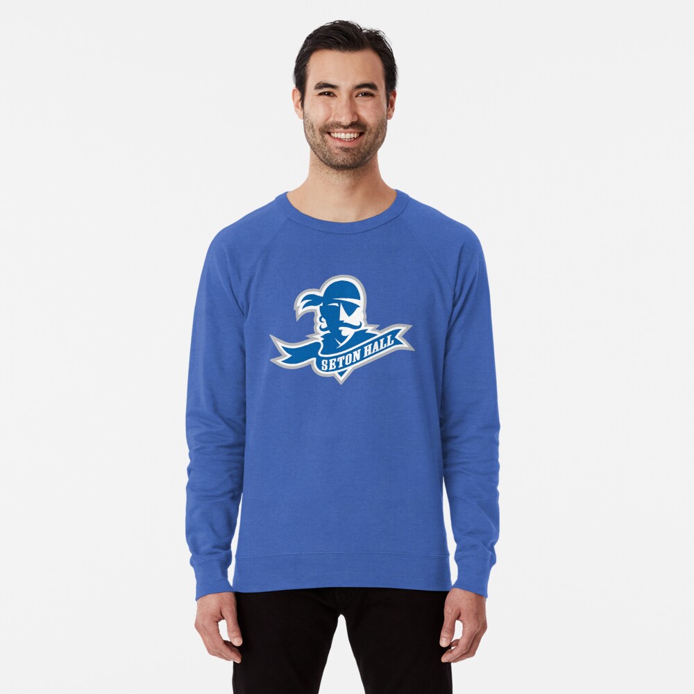 Men's Blue Seton Hall Pirates Long Sleeve T-Shirt